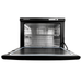 Single Black Towel Warmer