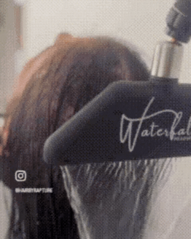 waterfall head spa
