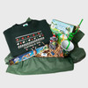 Gift Basket Christmas Jumper Kids Green