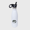 Insulated Water Bottle Flip Top Azoo White