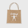 Jute Tote Bag Australia Zoo White