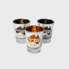 Electro Plated Shot Glass Green