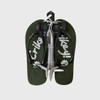 Boomerangz Thongs Slim - Crikey! Green