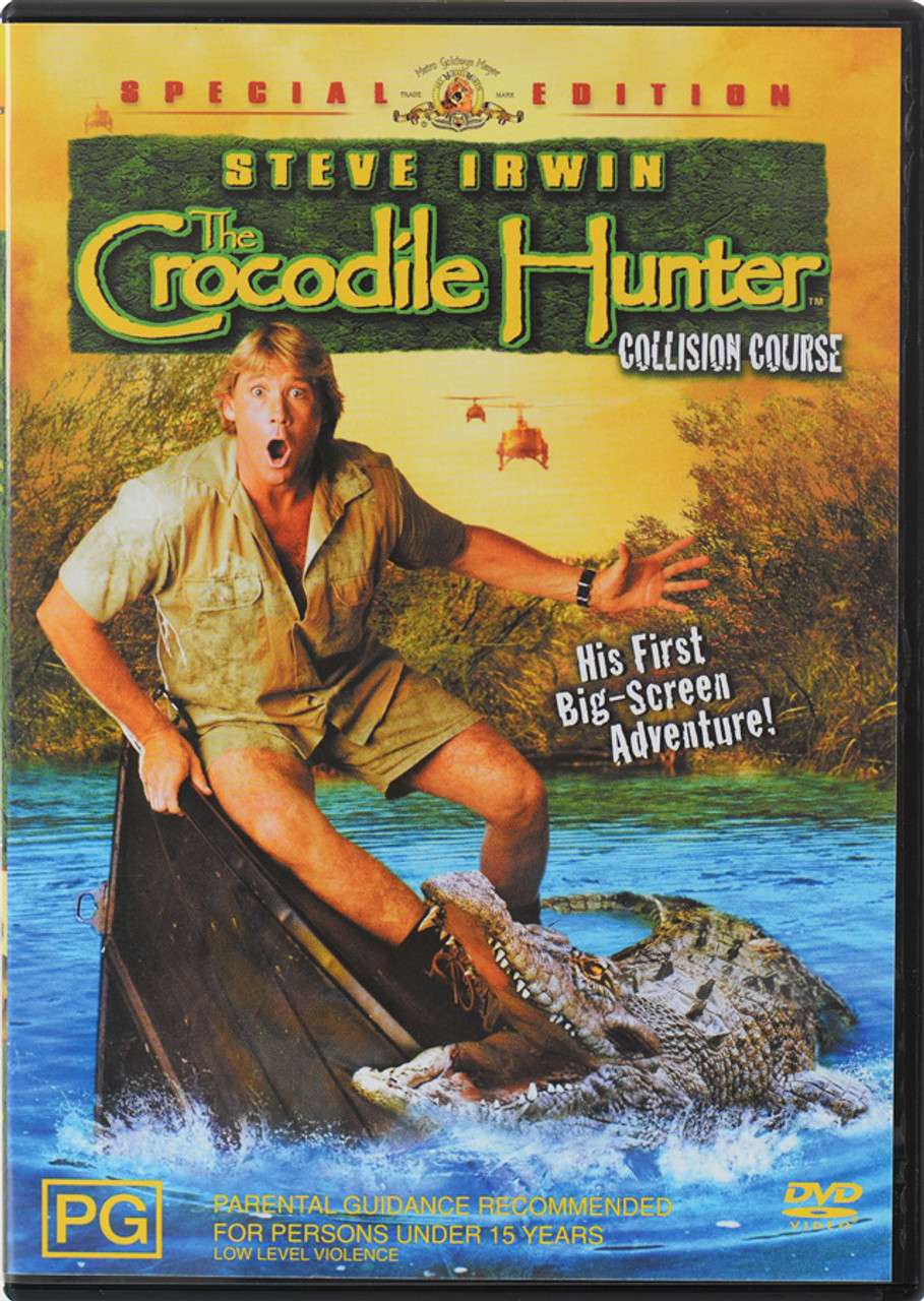 Steve Irwin The Crocodile Hunter Collision Course Dvd