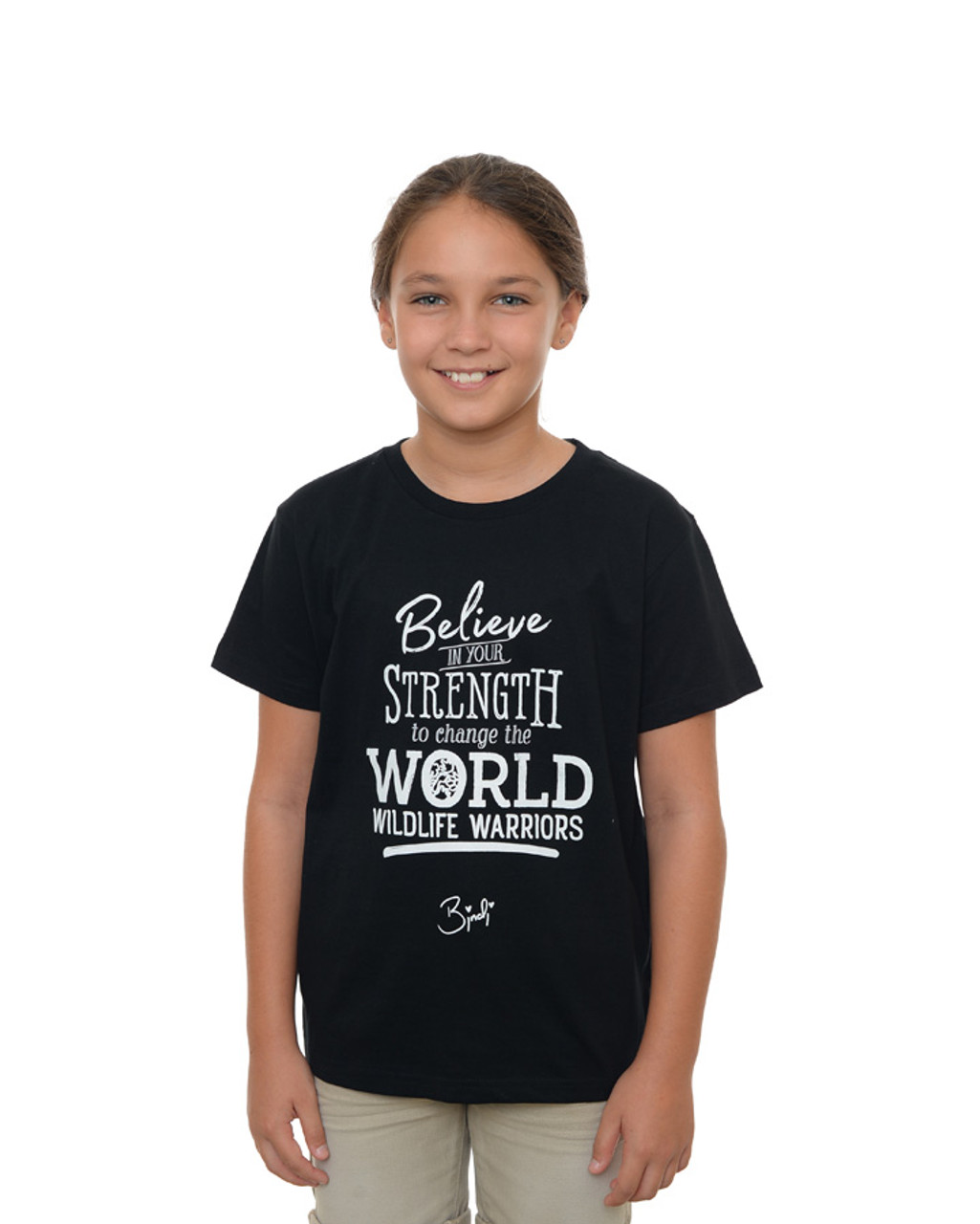 Bindi Irwin - Believe Kids T-Shirt - Black or Purple