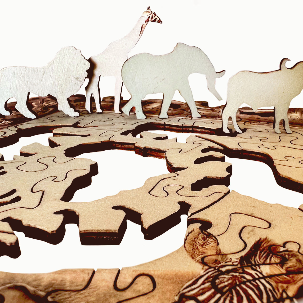 Puzzle Diset Puzzle 1000 pièces Wasgij Original 31 Safari Surprise
