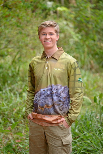 Robert Irwin Crocodile Fishing Shirt Kids