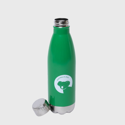 Insulated Water Bottle Screw Top Koala Green