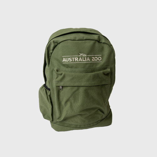 Australia Zoo Established 1970 Backpack - Green