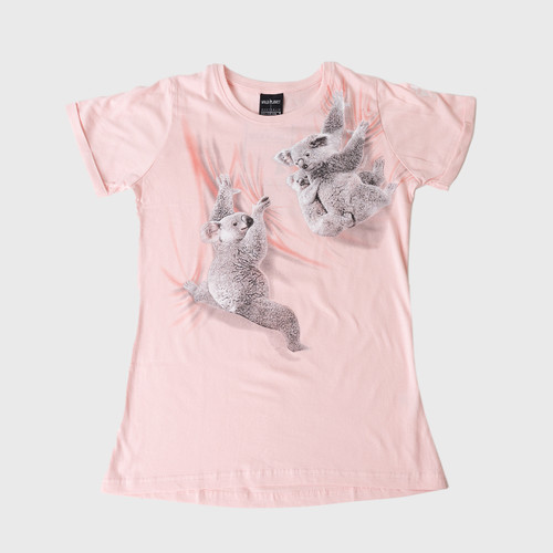 Koala Adult T-Shirt - Pink