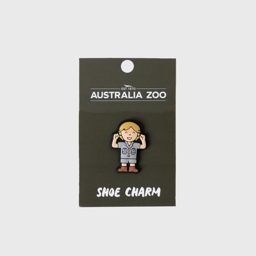 Australia Zoo Shoe Charm - Steve Irwin