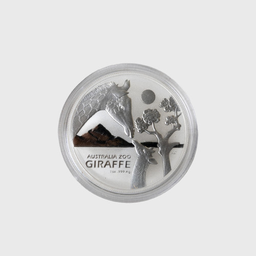 Royal Mint Australia Zoo $1 Coin - Giraffe