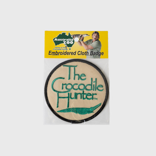 Embroidered Cloth Badge - Crocodile Hunter