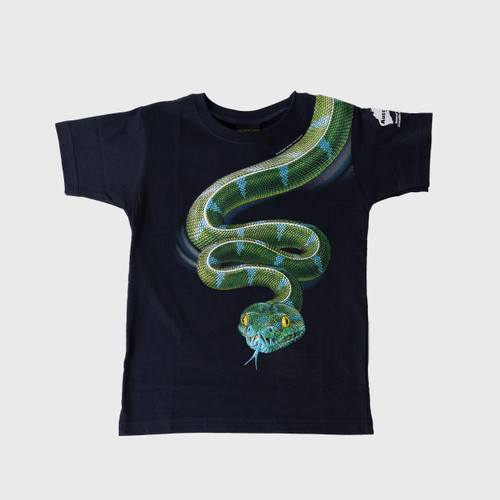 Snake T-Shirt Kids - Navy
