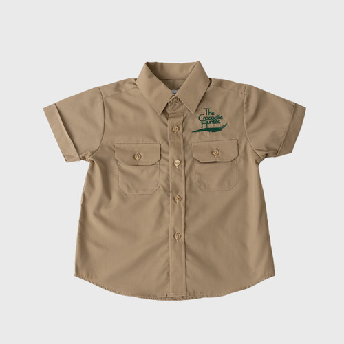 Crocodile Hunter Khaki Shirt Kids