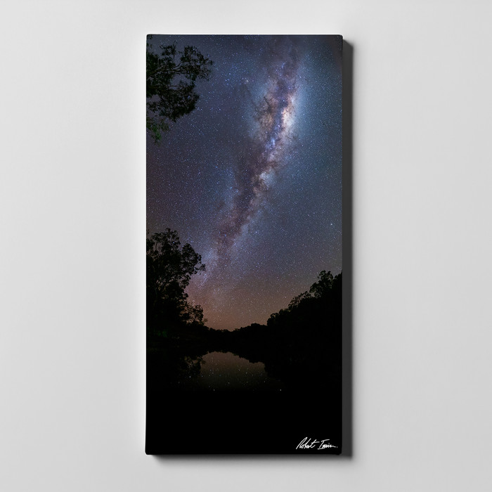 Robert Irwin Medium Canvas - Wenlock River Milky Way