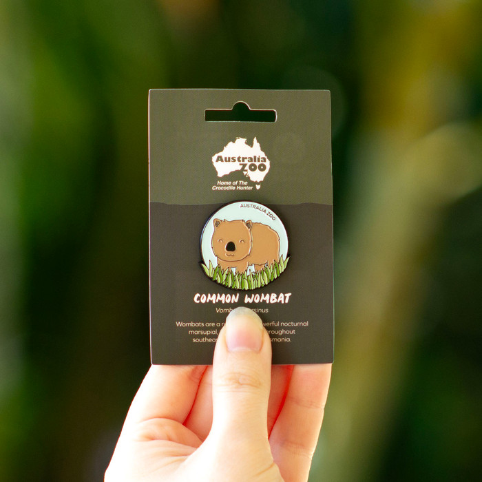 Lapel Pin - Australia Zoo Wombat