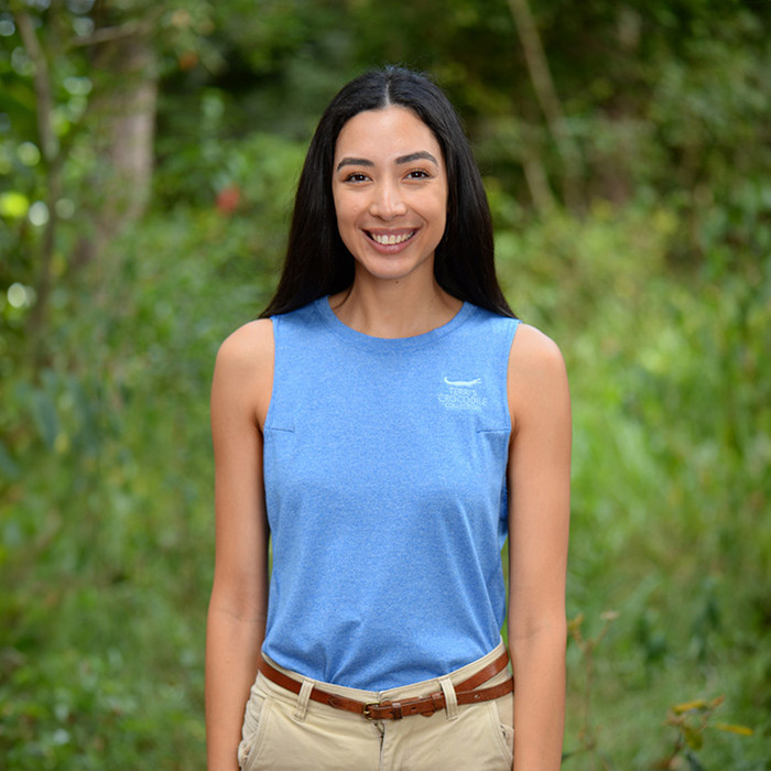 Terri's Crocodile Collection Tank Top - Royal