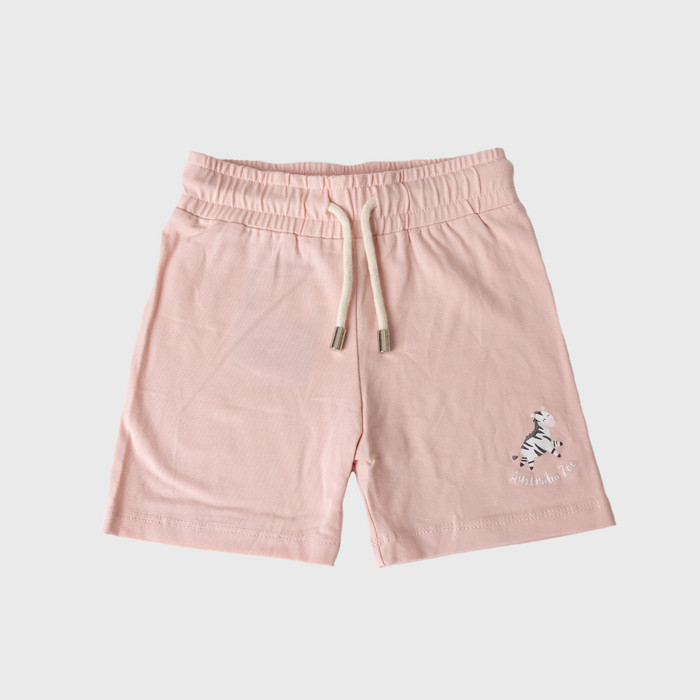 Safari Kids Jersey Shorts - Blush