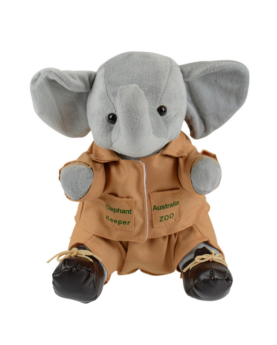 Dressed Elephant Keeper