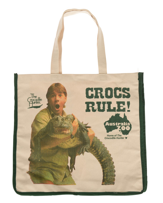 Crocodile Hunter Cotton Bag