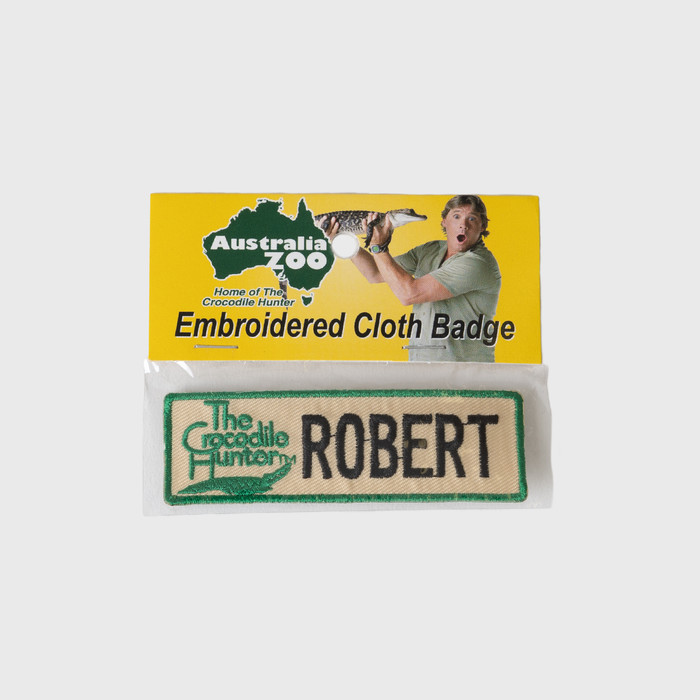 Embroidered Cloth Badge - Robert