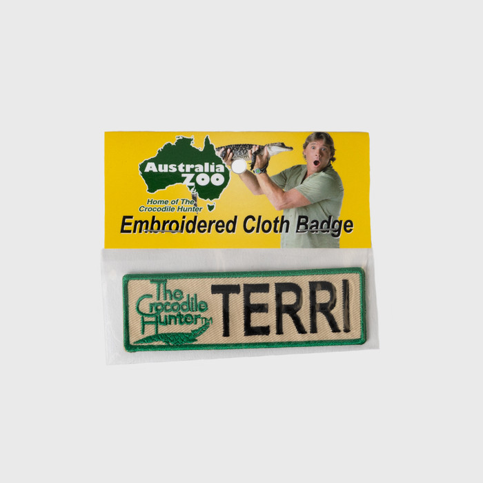 Embroidered Cloth Badge - Terri