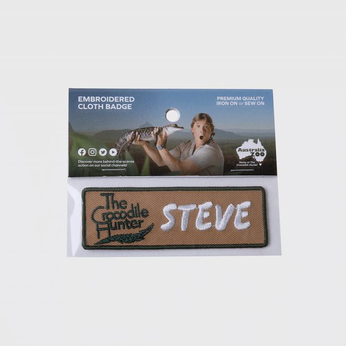 Embroidered Cloth Badge - Steve