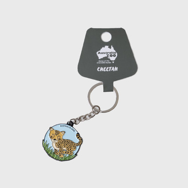 Australia Zoo Cap Keyring Cheetah - Main Image