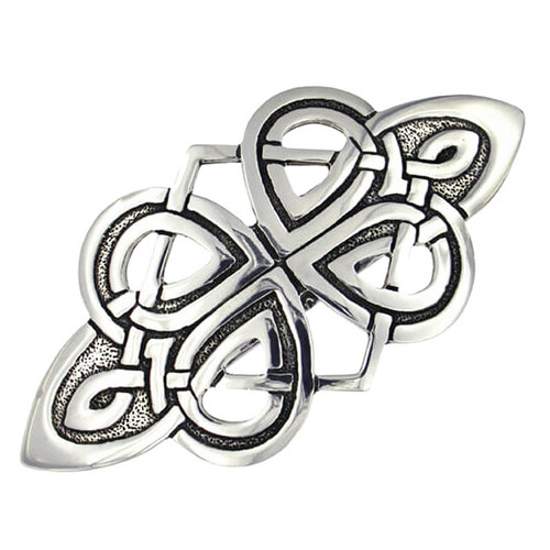 Bow Shaped Celtic Hair Slide Bow Shaped Celtic Hair Slide