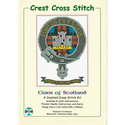 Cross Stitch Kit Clan MacLachlan