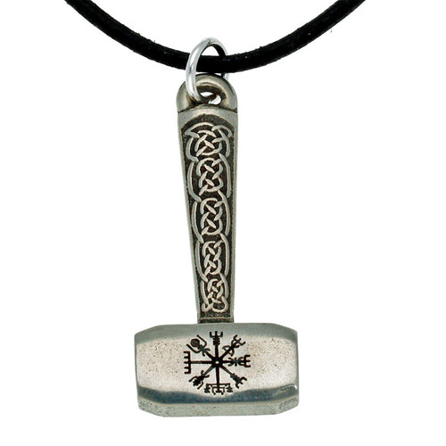 Thor's Hammer Pewter Pendant