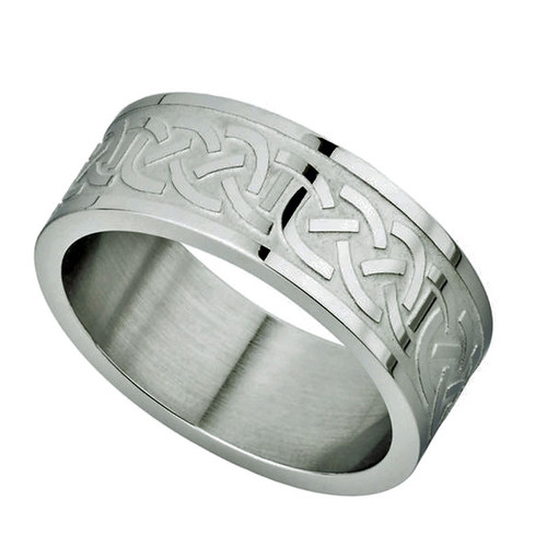 Celtic Knots Ring Stainless Steel