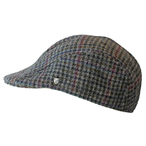 Large Grey Tweed Polar Cap