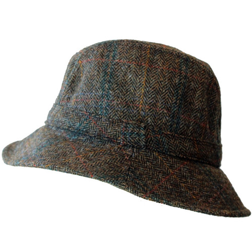 Charcoal Casual Tweed Hat