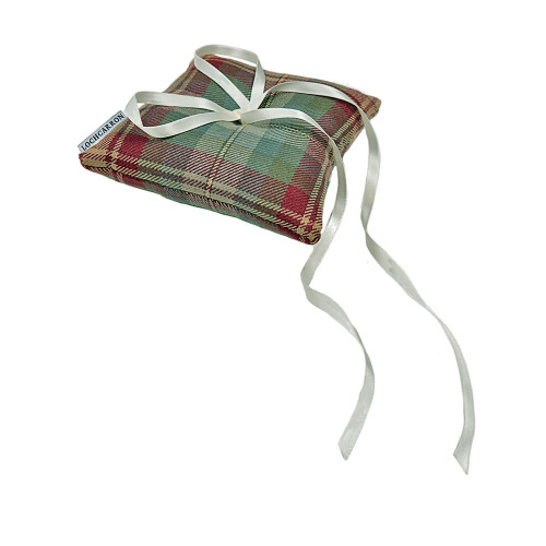 Tartan Wedding  Ring Cushion
