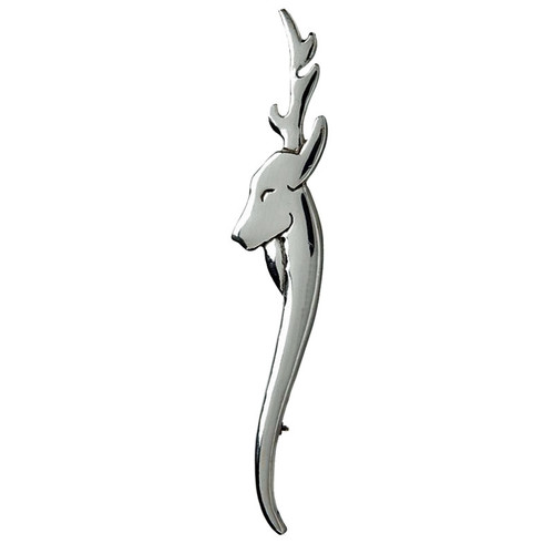 Stag's Head Pewter Kilt Pin Stag's Head Pewter Kilt Pin