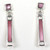 Mackintosh Square & Bar Ear Rings with Mother of Pearl