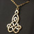 Mother and Child Knot Pendant (Bronze)