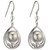 Claddagh Pearl Ear Rings