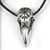 Viking Raven Skull Pendant