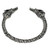 Wolfheads Torc Bangle