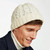 Heritage Cable Wool Hat White