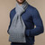 Scarf with Pockets Ocean Grey