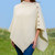 Super Soft Trellis 3 Way Poncho Classic