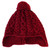 Hat with Pom Pom and Earflaps Rua Red