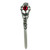 Thistle Love Knot KIlt Pin Red