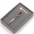Small Kilt Pin with Red Stone