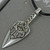 St Justin Viking Wolf Arrowhead Pendant