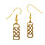 Josephine Knot Ear Rings (Bronze)